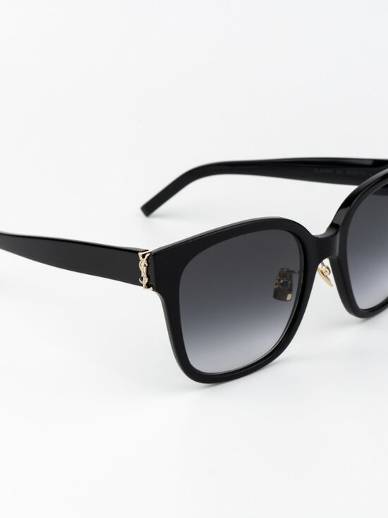 NEW Saint Laurent SLM105/F 002 Black Grey Gradient Square  display picture 3